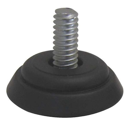 Furniture Glides, 1 7/16 in H, Silver, PK4 MPN:SW-4T52-MC
