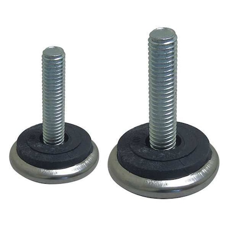 Furniture Glides, Screw-In, Rd, 1-1/8