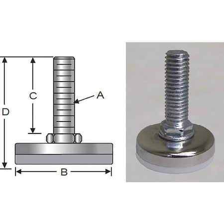 Lvling Mount, Elas Base, 1/2-13