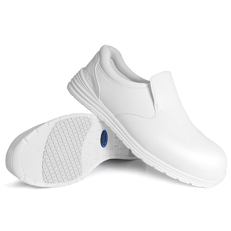 Women's Static Dissipative Shoe, Carbon Nano Toe M, Synthetic Leather, White MPN:595-10M