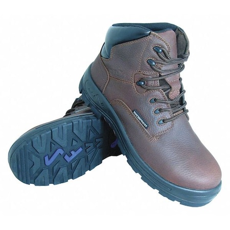 Poseidon, Women's Composite Toe Hiker Work Boot, Brown, 8.5, M, 651 MPN:651-8.5M