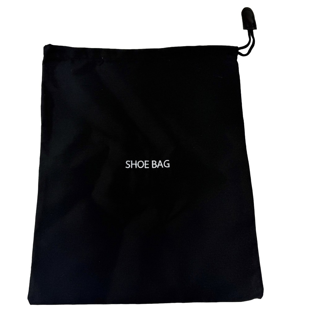 Hospitality Source Reusable Shoe Bags, 11in x 14in, Black, Pack Of 50 Bags MPN:RB-0337
