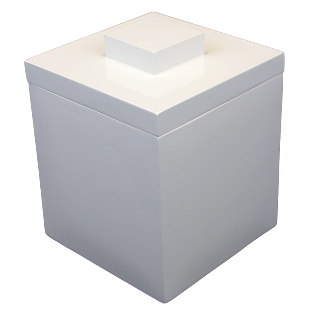 Hospitality Source Pacifica Collection Ice Buckets, 3-Quart, White, Set Of 4 Buckets MPN:BR-0303