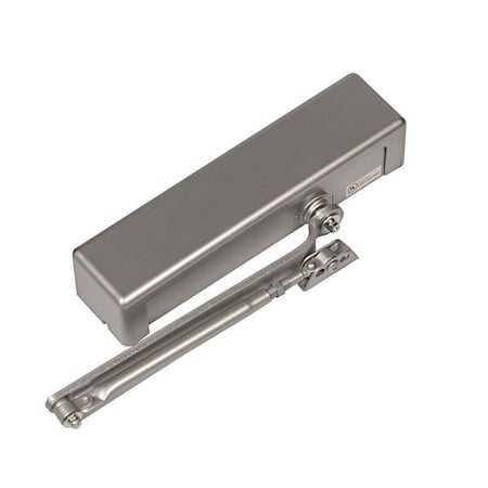 Manual, Hydraulic, S. Parker 900, Door Closer, Heavy Duty Interior and Exterior, Gray MPN:DCL