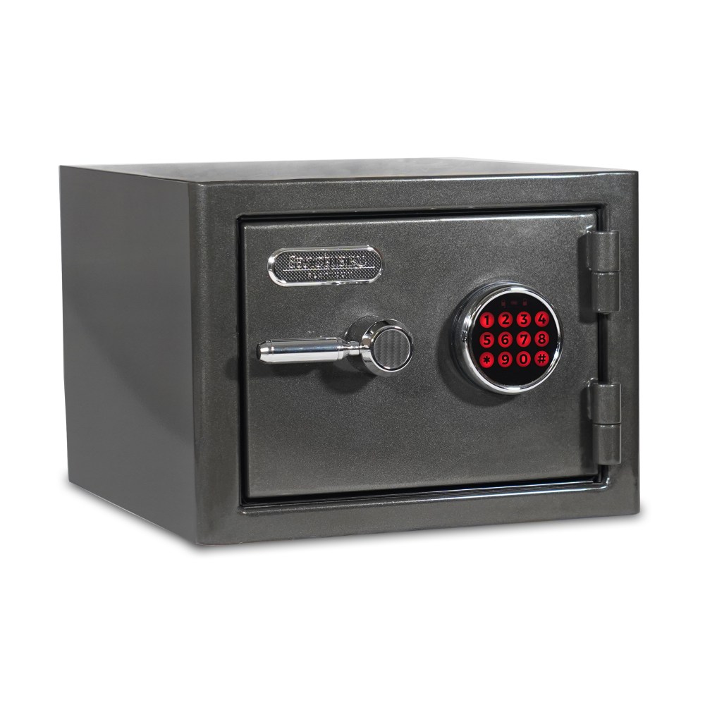 Sanctuary Platinum Digital Home/Office Safe, 1.07 Cu. Ft., Dark Grey Metallic MPN:SA-PLAT1-DP