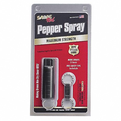 Pepper Spray Key Ring Pink .54 oz MPN:HC-14-PK-US