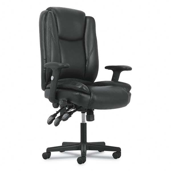 Task Chair: SofThread Leather, Black MPN:BSXVST331