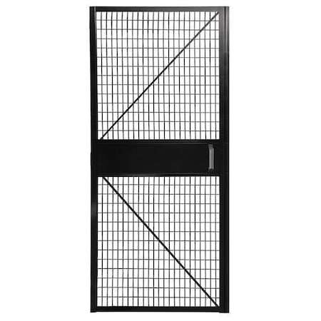Hinged Door, 46 In x 7 ft, Powder Coated MPN:C-HS046082-B-SL1