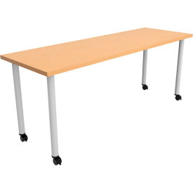 Safco® Jurni Multi-Purpose Table with Post Legs & Casters 72