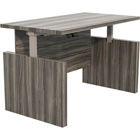 Safco® Aberdeen Height-Adjustable Desk Conference Front Top & Base 36