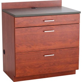 Safco® Hospitality Base Cabinet with 3 Drawers 36
