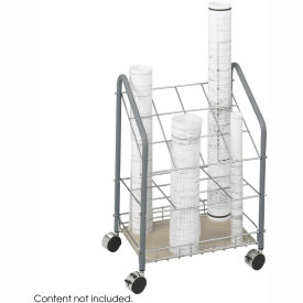 Safco® Tubular Steel Wire File Roll Storage with 12 Compartment 18-1/4