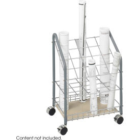Safco® Tubular Steel Wire File Roll Storage with 20 Compartment 18-1/4