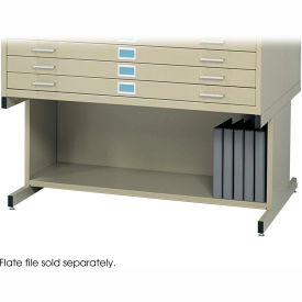 Safco® Open Flat File Cabinet Base For 5 Drawer 40-1/2