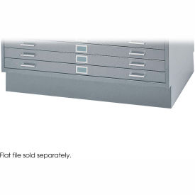 Safco® Closed Flat File Cabinet Base For 4996 and 4986 46-3/8