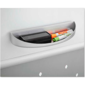 Safco® Magnetic Eraser Tray for Whiteboards Silver 2008GR