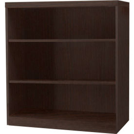 Safco® Aberdeen Series 3 Shelf Quarter Round with 1 Fixed Shelf Mocha AB3S36LDC***