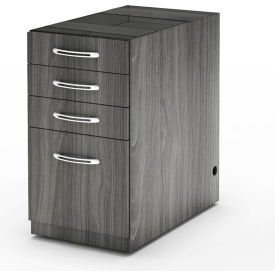 Safco® Aberdeen Mobile PBBF Pedestal Kit for Desk 15-1/4