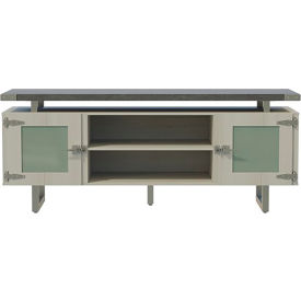 Safco® Mirella Low Wall Cabinet Glass Doors 20