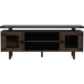 Safco® Mirella Low Wall Cabinet Glass Doors 20