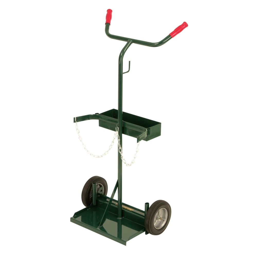 Series 140 Trucks, Holds 7 1/2-9 Cylinders, 8 in Semi-Pneumatic, B.B. Wheels MPN:141-70