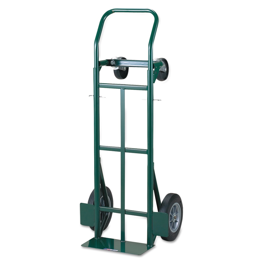 Safco Super Steel Convertible Hand Truck, 700lb Cap., 7 x 14in Base, Continuous Handle MPN:JEDT8635P