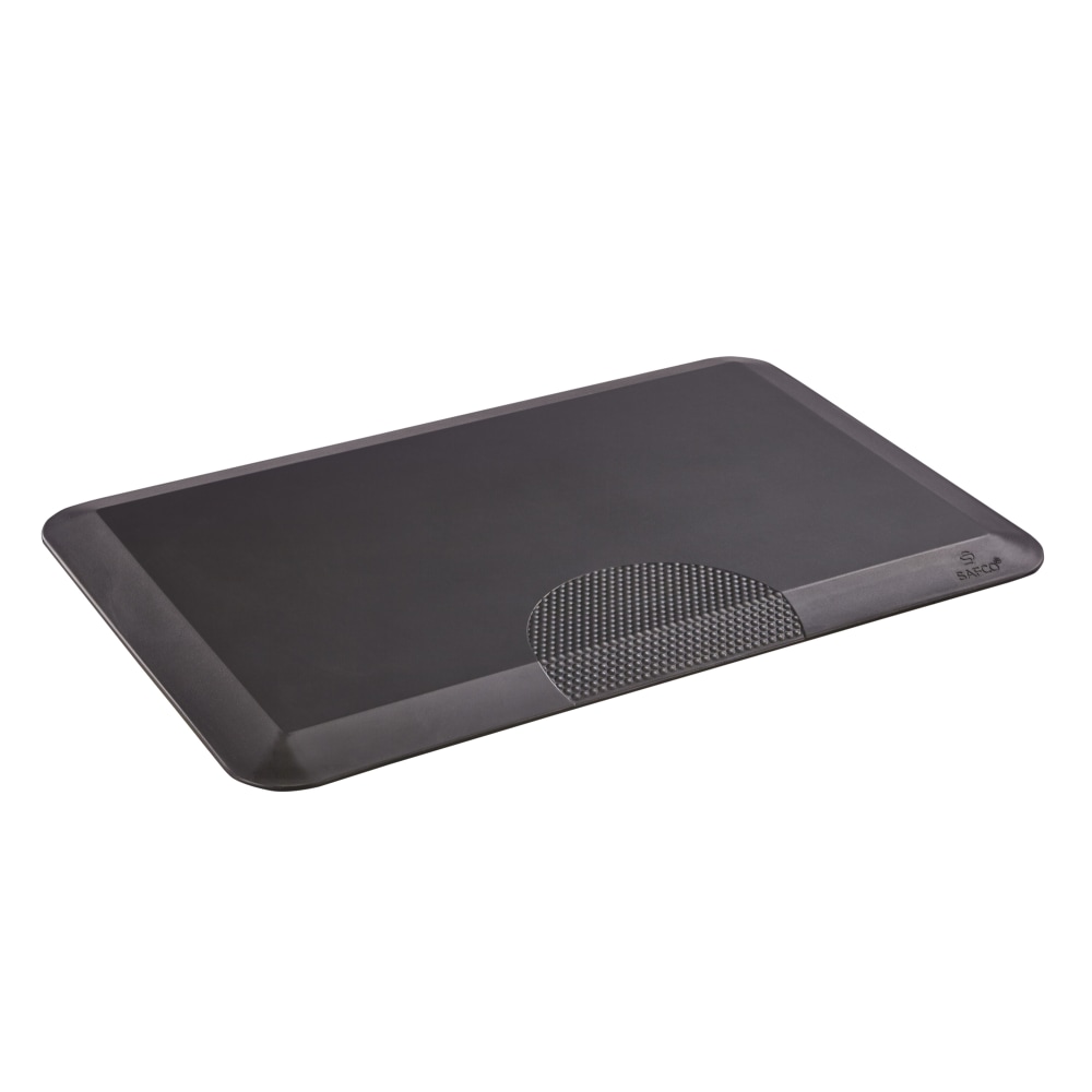 Safco Active Collection Anti-Fatigue Mat, 24in x 36in, Black MPN:2111BL
