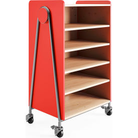 Safco® Whiffle™ Typical 3 Mobile Storage Cabinet 30
