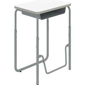 Safco® AlphaBetter 2.0 Height Adjustable Desk Book Box Pendulum Bar 29