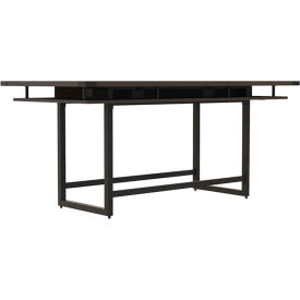 Safco® Mirella Conference Table Standing-Height 8'L Rectangle Southern Tobacco MRCH8STO