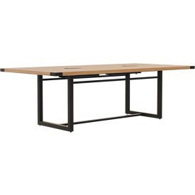 Safco® Mirella Conference Table Sitting-Height 8'L Rectangle Sand Dune MRCS8SDD