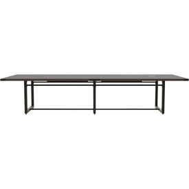 Safco® Mirella Conference Table Sitting-Height 12'L Rectangle Southern Tobacco MRS12STO