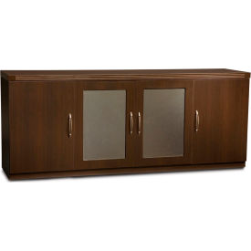 Safco® Aberdeen Series Low Wall Credenza Mocha ALCLDC