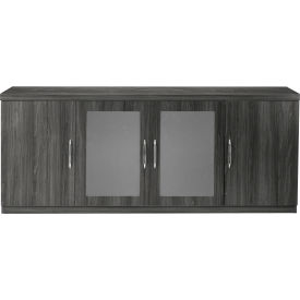Safco® Aberdeen Series Low Wall Credenza Gray Steel ALCLGS
