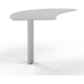 Safco® Medina Left Curved Desk Extension 47