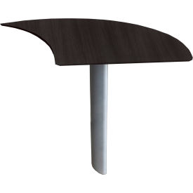 Safco® Medina Right Curved Desk Extension 47