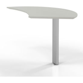 Safco® Medina Right Curved Desk Extension 47