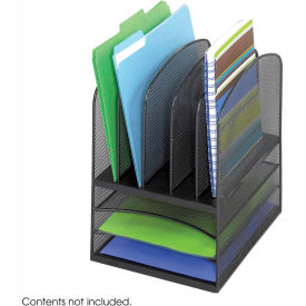 Mesh Desk Organizer 3 Horizontal 5 Upright 3266BL