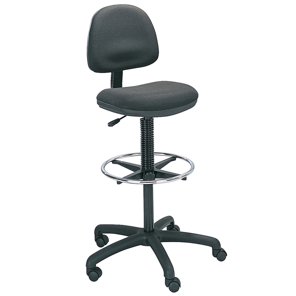 Safco Precision Extended-Height Fabric Chair, Black MPN:3401BL