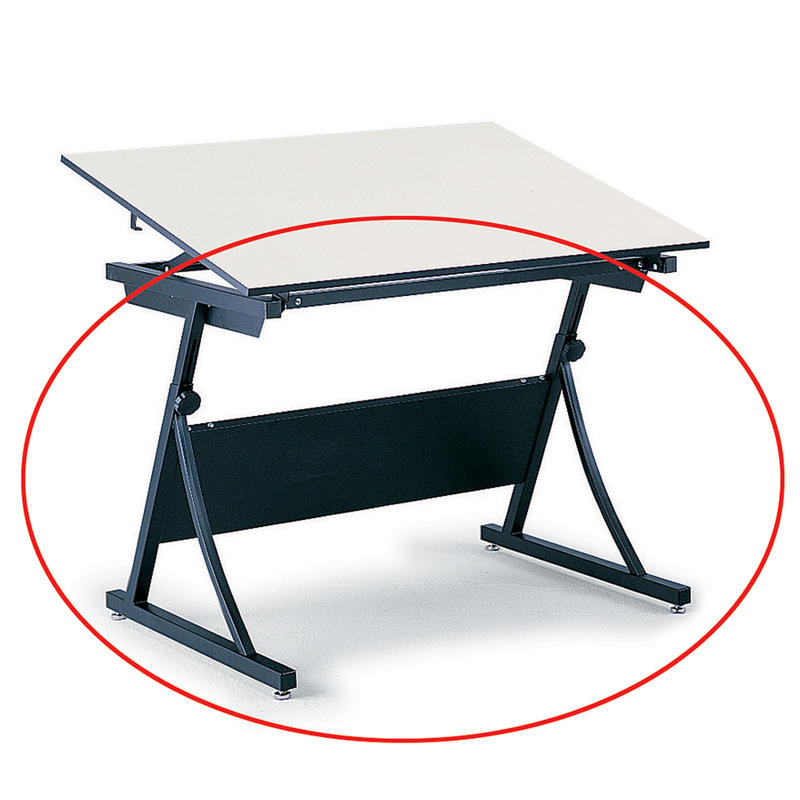 Safco Planmaster Drafting Table Base, Black MPN:3957