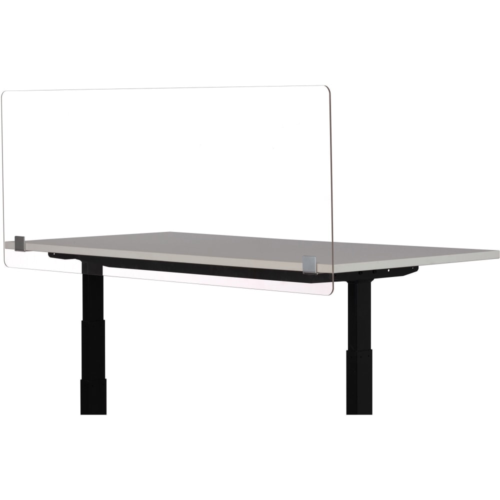 Safco Desktop Privacy & Wellness Panel, 23-1/2in x 60in, Clear MPN:7517CL