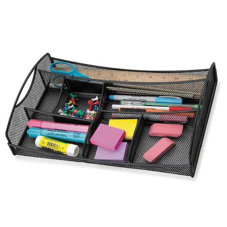 Desk Drawer Organizer, 7, Comp MPN:3262BL
