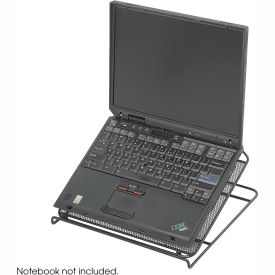 Safco® Products 2161BL Mesh Laptop Stand Black 2161BL