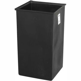Safco® Plastic Liner 36 Gallon Black 9669