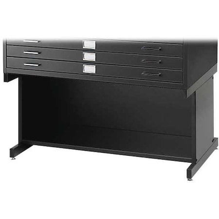 High Base for 4994BLR Flat File, Black MPN:4975BL