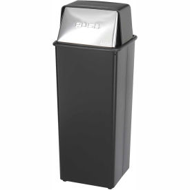 Safco® Push Top Receptacle 21 Gallon - 9893 9893