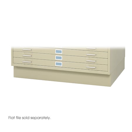 Flat File Cabinet BaseTropic Sand, Closed MPN:4997TSR