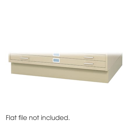 Flat File Cabinet BaseTropic Sand, Closed MPN:4999TSR