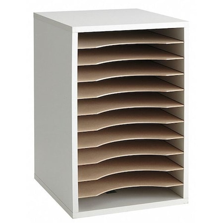 Vertical Desktop Sorter, Gray MPN:9419GR