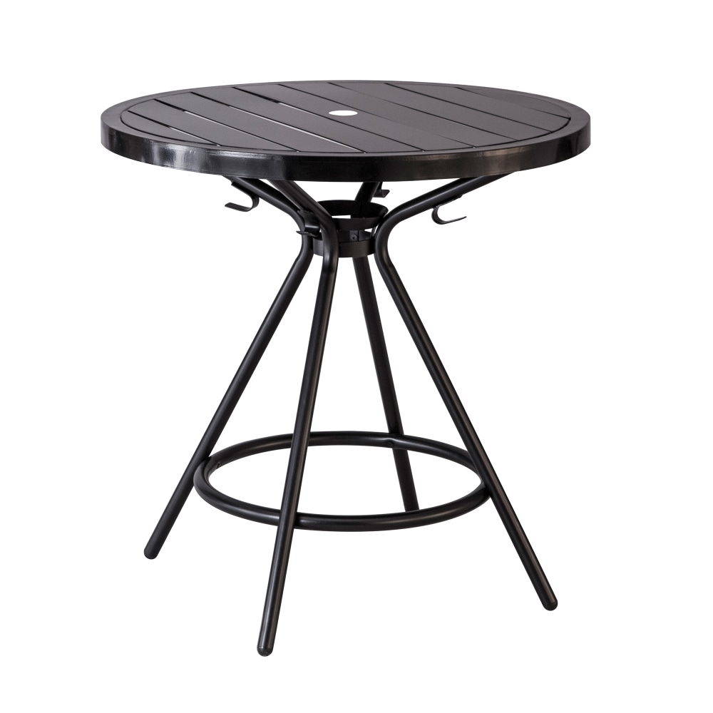 Safco CoGo Outdoor/Indoor Round Table, 36in Diameter, Black MPN:4362BL